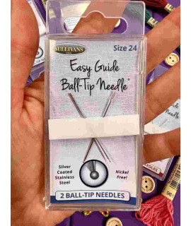 Голки для вишивання з кулькою Sullivans #24 Ball-tip needles (2шт)
